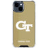 Georgia Institute of Technology Gold GT iPhone 15 Clear Case